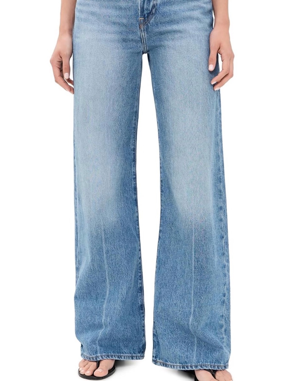 Levi's Light Blue Wide-Leg Jeans